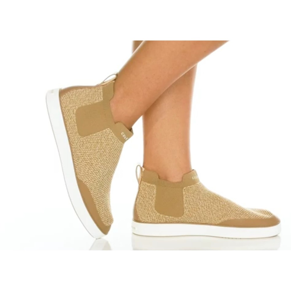 Cole Haan Nantucket Knit Ankle 8.5 Chelsea‎ Boots Business Casual Minimalist